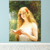  La Belle Liseuse Leinwanddruck (Insitu (Holzboden))