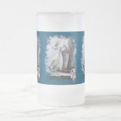 La Belle Poule Mattglas Bierglas (Mittel)