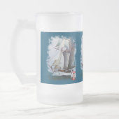 La Belle Poule Mattglas Bierglas (Links)