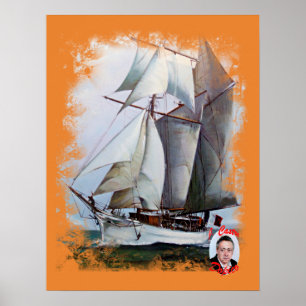 La Belle Poule Poster