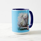 La Belle Poule Tasse (VorderseiteRechts)