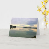 La Belle-See, Oconomowoc, Wisconsin Karte (Gelbe Blume)