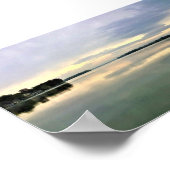 La Belle-See, Oconomowoc, Wisconsin Poster (Ecke)