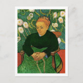 La Berceuse (Augustine Roulin), Vincent van Gogh Postkarte (Vorderseite)