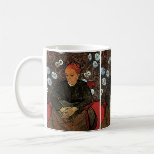 La Berceuse (Augustine Roulin) von Vincent van Gog Kaffeetasse (Links)