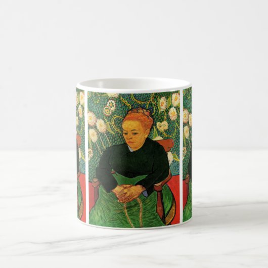 La Berceuse (Augustine Roulin) von Vincent van Gog Kaffeetasse (Mittel)