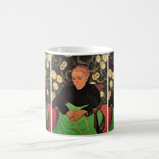 La Berceuse (Augustine Roulin) von Vincent van Gog Kaffeetasse (Mittel)