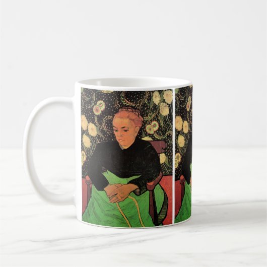 La Berceuse (Augustine Roulin) von Vincent van Gog Kaffeetasse (Links)