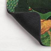 La Berceuse (Augustine Roulin) von Vincent van Gog Mousepad (Ecke)