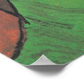 La Berceuse (Augustine Roulin) von Vincent Van Gog Poster (Ecke)