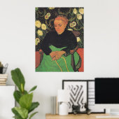 La Berceuse (Augustine Roulin) von Vincent Van Gog Poster (Heimbüro)