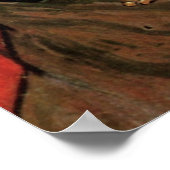 La Berceuse (Augustine Roulin) von Vincent van Gog Poster (Ecke)