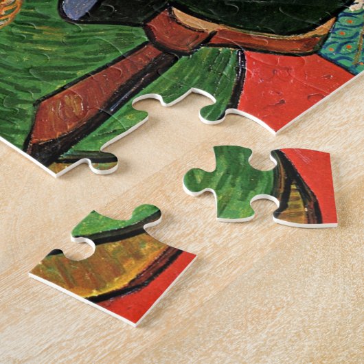 La Berceuse (Augustine Roulin) von Vincent van Gog Puzzle (Seite)