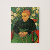 La Berceuse (Augustine Roulin) von Vincent van Gog Puzzle (Vertikal)