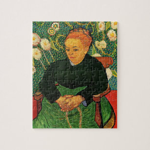 La Berceuse (Augustine Roulin) von Vincent van Gog Puzzle