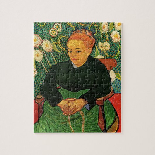 La Berceuse (Augustine Roulin) von Vincent van Gog Puzzle (Vertikal)