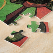 La Berceuse (Augustine Roulin) von Vincent van Gog Puzzle (Seite)