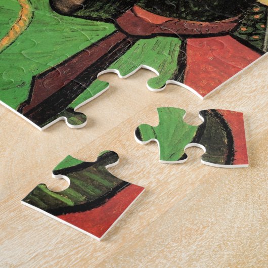 La Berceuse (Augustine Roulin) von Vincent van Gog Puzzle (Seite)