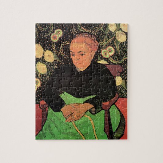 La Berceuse (Augustine Roulin) von Vincent van Gog Puzzle (Vertikal)
