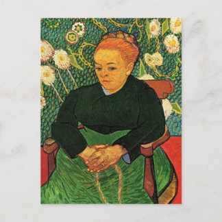 La Berceuse Augustine Roulin von Vincent van Gogh Postkarte