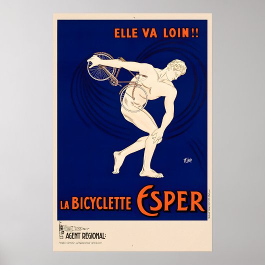 La Bicyclette Esper Poster (Vorne)