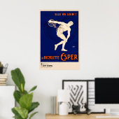 La Bicyclette Esper Poster (Heimbüro)