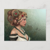 La Blonde Postkarte (Vorderseite)