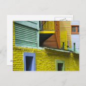 La Boca Architektur, El Caminito 2 Postkarte (Vorne/Hinten)