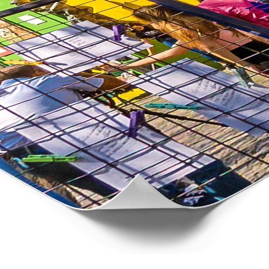 La Boca, Buenos Aires, Argentinien Poster (Ecke)