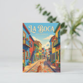 La Boca, Buenos Aires Argentinien Postkarte (Stehend Vorderseite)