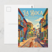 La Boca, Buenos Aires Argentinien Postkarte (Vorne/Hinten)
