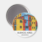 La Boca Buenos Aires Argentinien Reisen Magnet (Vorderseite/Rückseite)