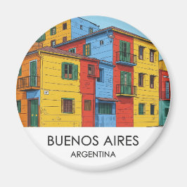 La Boca Buenos Aires Argentinien Reisen Magnet