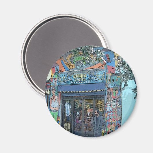 La Boca - Buenos Aires Magnet (Vorderseite/Rückseite)