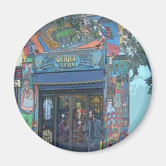 La Boca - Buenos Aires Magnet (Vorne)