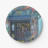 La Boca - Buenos Aires Pappteller (Vorderseite)