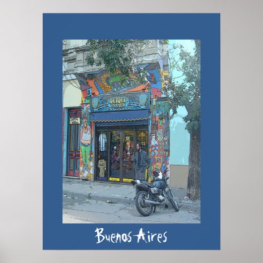 La Boca - Buenos Aires Poster (Vorne)