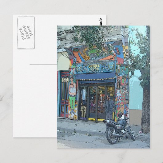 La Boca - Buenos Aires Postkarte (Vorne/Hinten)