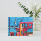 La Boca Houses ARGENTINA Postkarte (Stehend Vorderseite)