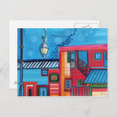 La Boca Houses ARGENTINA Postkarte (Vorne/Hinten)