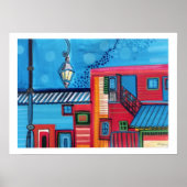 La Boca Houses Poster (Vorne)