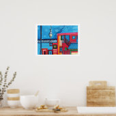 La Boca Houses Poster (Küche)