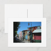 La Boca Lightpost Postkarte (Vorne/Hinten)