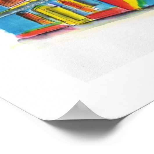 La Boca Poster (Ecke)