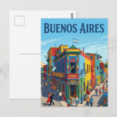 La Boca Postkarte (Vorne/Hinten)
