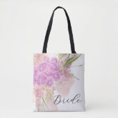 La Boca Rosa Blush Sheer Bogen Bouquet Tasche (Vorderseite)