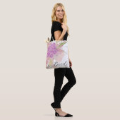 La Boca Rosa Blush Sheer Bogen Bouquet Tasche (Am Model)