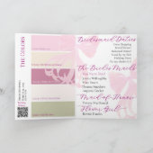 La Boca Vendretti Rosa Schleife Du wirst meine Bra Karte (Innenseite)