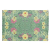 La Boca Wildblume Symmetry Kissenbezug (Rückseite)