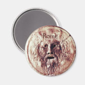 La bocca della verita, Rome, Magnet (Vorderseite/Rückseite)